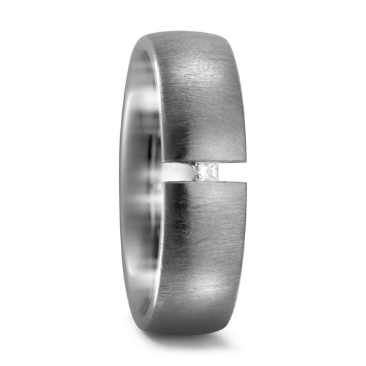 obrączka partnerska tytan Diament 0.025 ct, tw-si