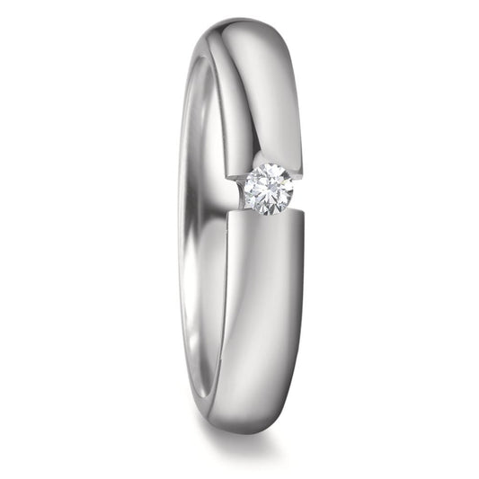 obrączka partnerska tytan Diament 0.05 ct, w-si