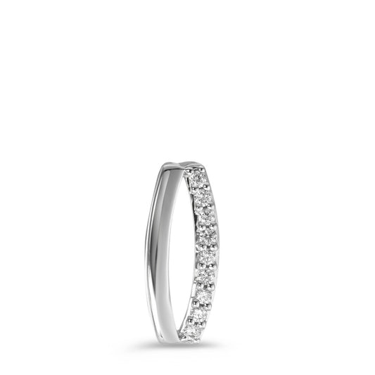 wisiorek złoto białe 750/18 K Diament 0.06 ct, 9 kamienie, w-si