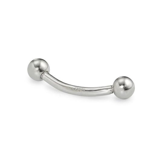 piercing złoto białe 750/18 K