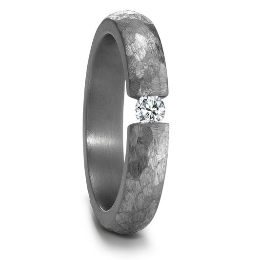 obrączka partnerska tantal 999 Diament 0.10 ct, w-si