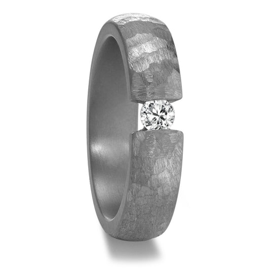 obrączka partnerska tantal 999 Diament 0.15 ct, w-si