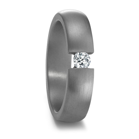 obrączka partnerska tantal 999 Diament 0.15 ct, w-si